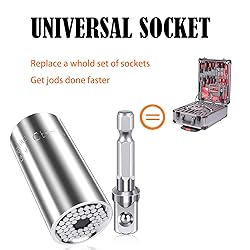 Mofeetools Universal Socket 11-32 mm Chrome Steel