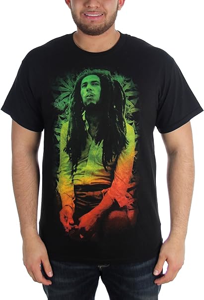 Damian Marley Face Image Black T Shirt New Official Merch Odziez