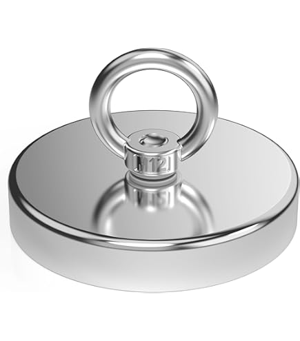 6 Magneti A Disco Da 55 KG Con Viti - Forza Di Trazione Alta Per Appendere Attrezzi O Oggetti - Foto 9