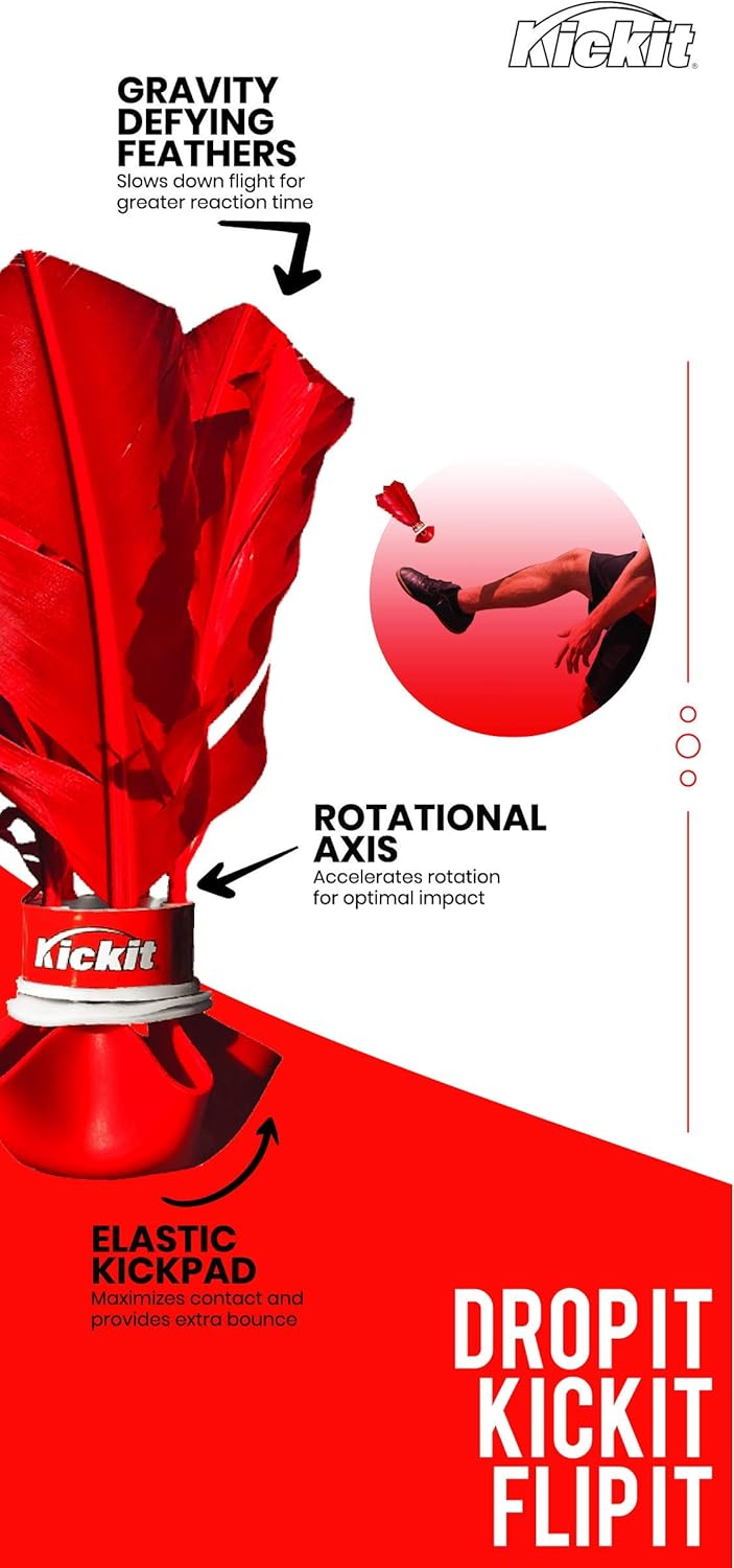 Kickit | The Original Birdie Soccer Trainer | (Single): Toys & Games