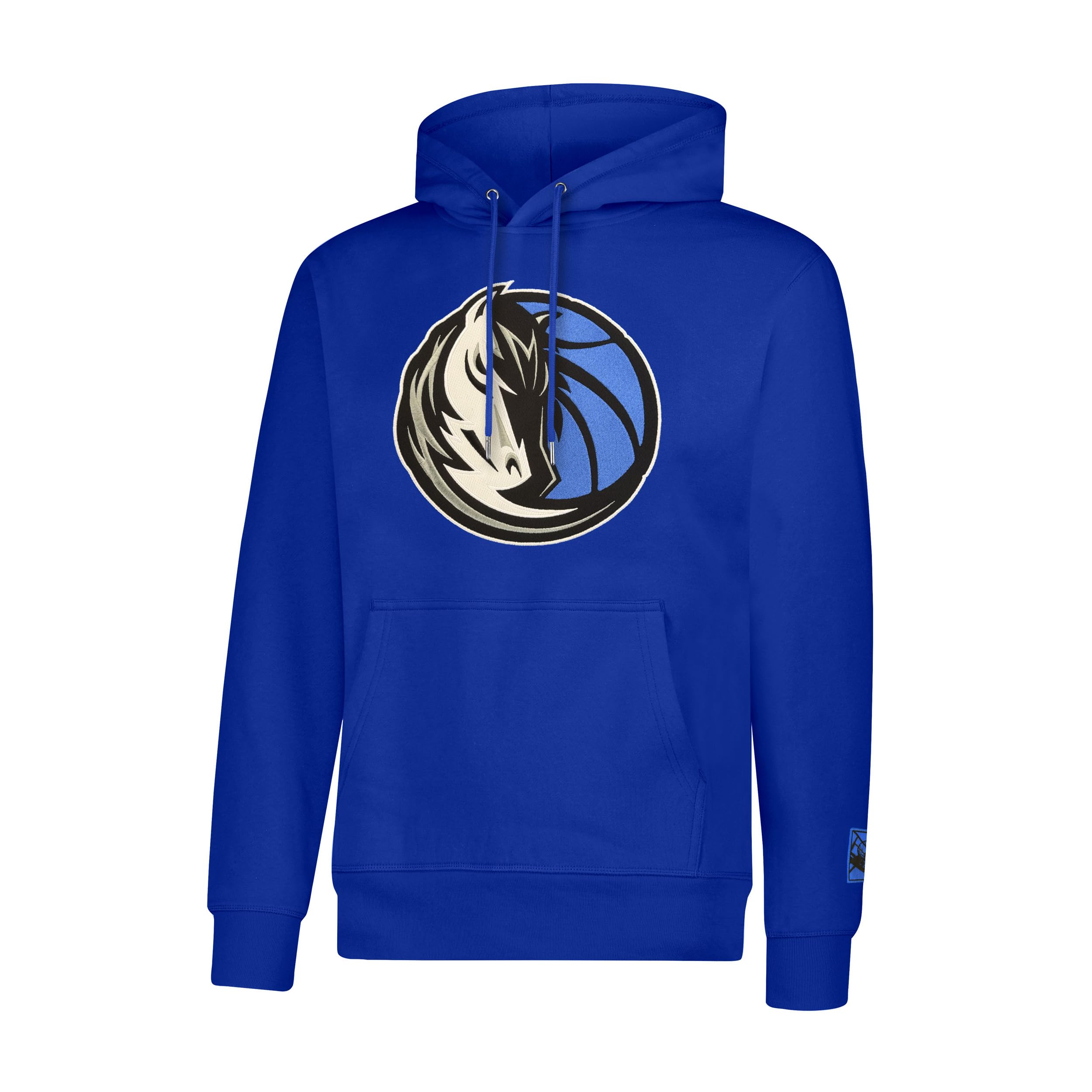 Ultra Game Adults NBA Official Classic Embroidered Hoodie Sweatshirt, Dallas Mavericks, Team Color, X-Large Image