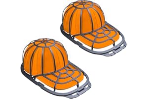 HAIOU 2 Pack Hat Washer for Washing Machine, Cap Washing Protector Holder Fit for Adult and Kid's Ball Caps