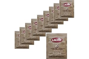 10x Lalvin D47 Yeast White and Blush Wines 5g Homebrew Wine Making 4.5L-23L