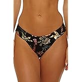 Isabella Rose Womens Florina Maui Bikini Bottom, Cheeky Coverage, Swimwear Separates for Women