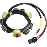 JETUNIT Stator For Johnson Evinrude 173-4560 0584560 0763763 Outboard 35 JET,40,50,60,65,70 HP 1992-2005 12-Amp 2/3-Cylinder 2-Stroke