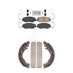 Transit Auto Front Rear Ceramic Disc Brake Pads Kit