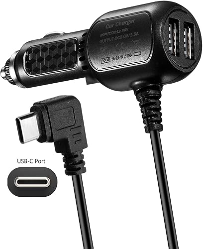 Dash Cam Type C Power Cable Adapter Compatible for Vantrue N5 /N4