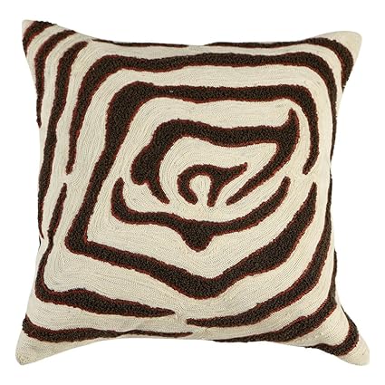 Amazon Com Ethan Allen Modern Abstract Zebra Pillow Home Kitchen