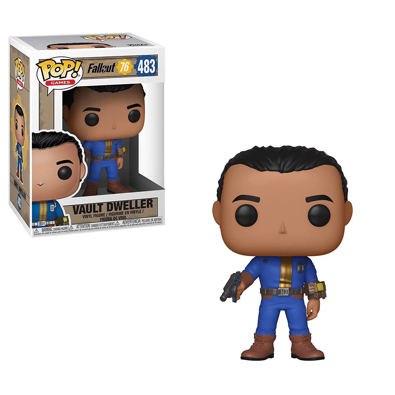 POP. Vinyl: Fallout 76: Vault Dweller (Male)