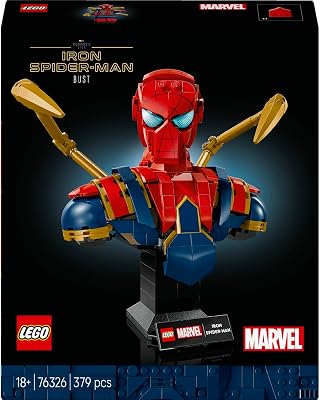 Marvel Busto de Iron Spider-Man 76326