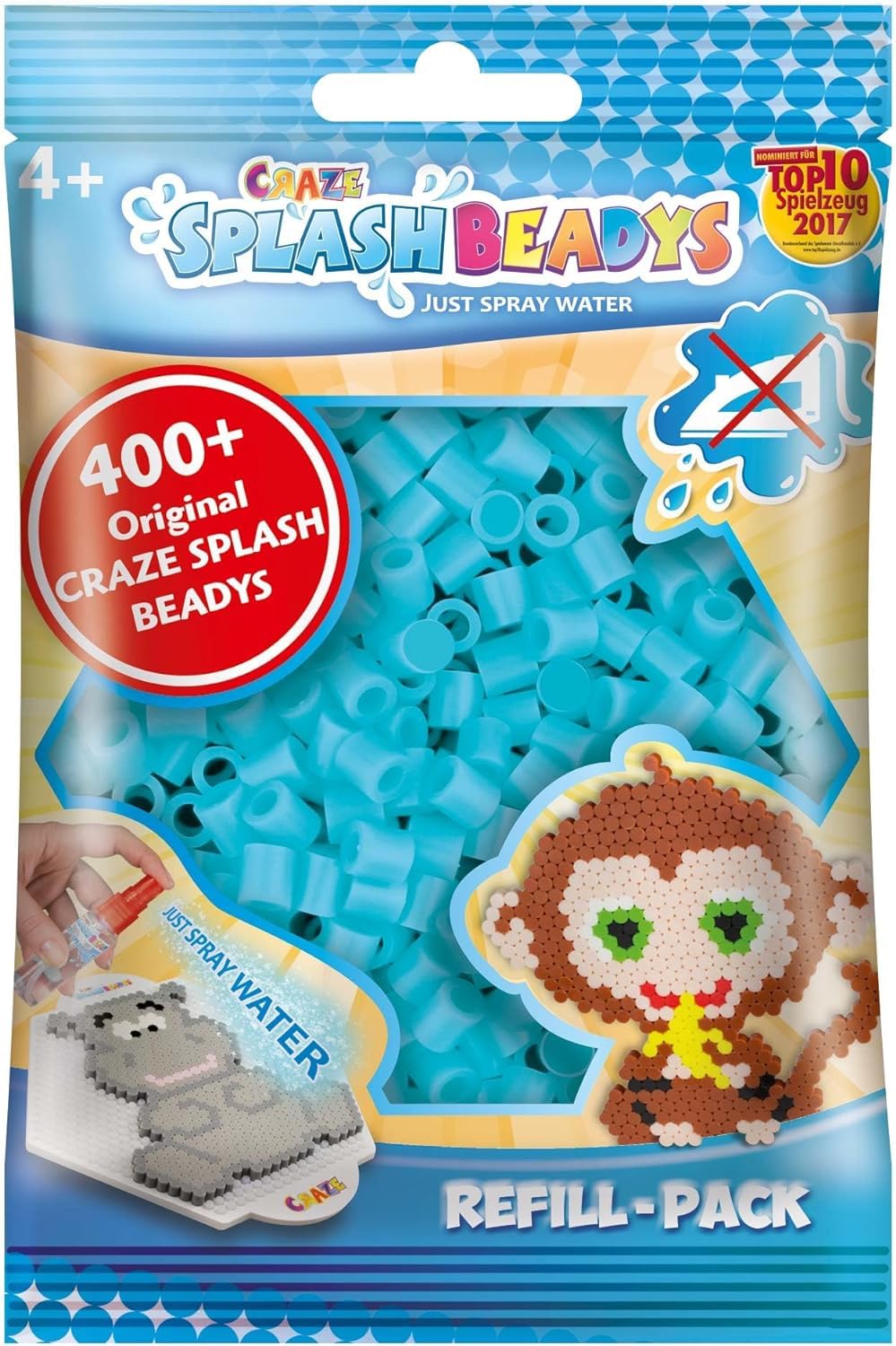 CRAZE Splash Beadys Refill-Pack Craft Beads Waterbeads Set 11669