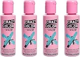 Crazy Color Semi-Permanent Hair Dye 4 Pack Bubblegum Blue view 2