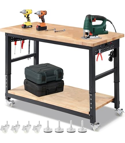 HAZET Mobile Work Bench 179NW-7 Drawers Shallow: 6X 76x522x398 mm