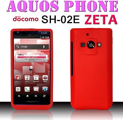 Amazon Co Jp Docomo Sh 02e Aquos Phone Zeta For Silicone Case Red Docomo Aquos Phone Zeta Smartphone Electronics Cameras
