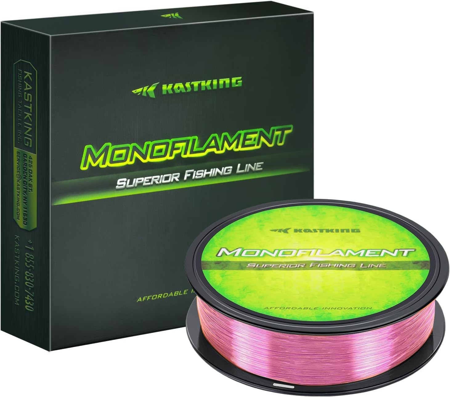 KastKing Premium Monofilament Fishing Line, Pink