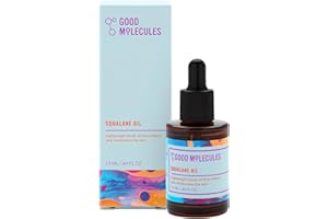 Good Molecules Squalane Oil - Moisturizer for Face, Skin, and Hair, Plumping, Firming, Anti-Aging - Skincare for Face to Hydrate and Calm the Skin