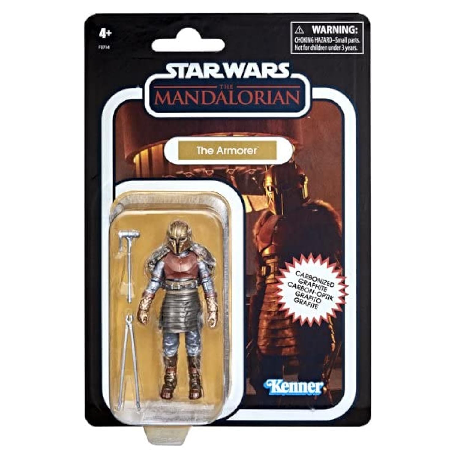 Star Wars Vintage Collection The Mandalorian Carbonized Collection 3.75" Figures (The Armorer)