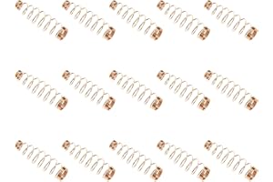 Alasum 90pcs Golden Brass Piano Tuning Springs Replacement Parts Upright Piano Linkage Spiral Coil