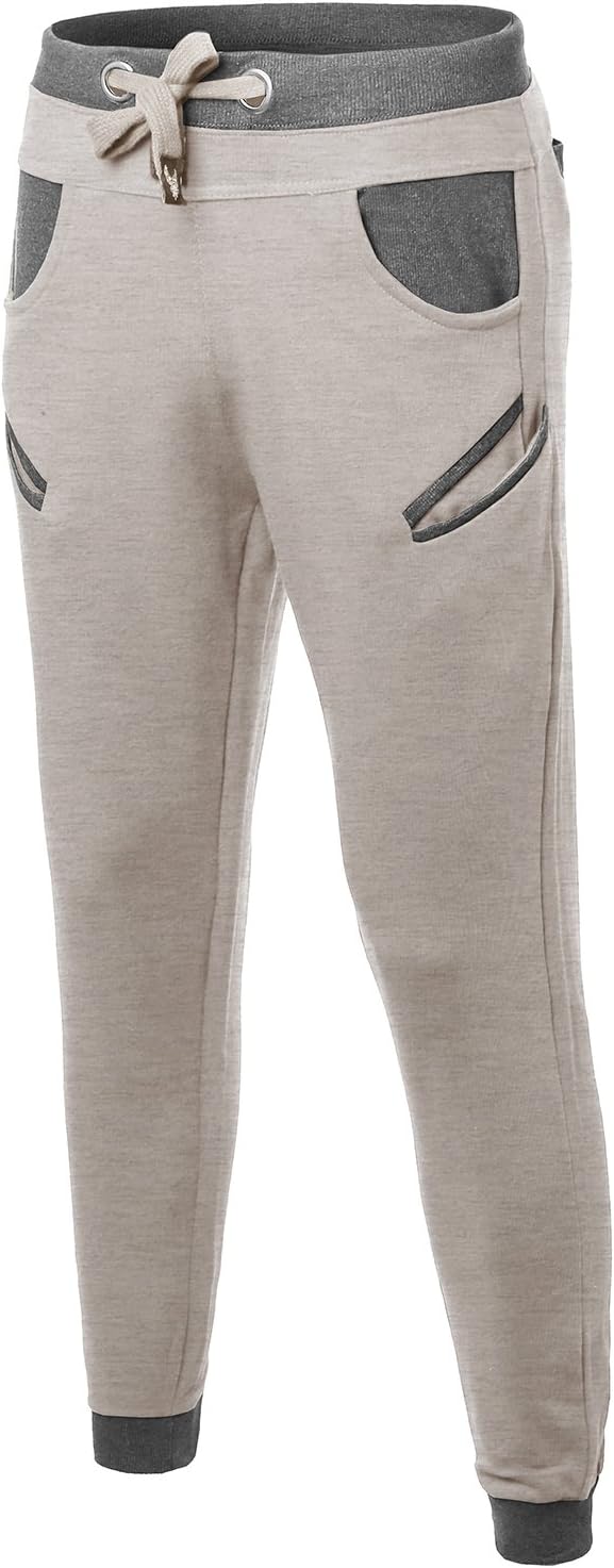 Youstar Men's Comfortable Slim Fit Jogger Harem Pants