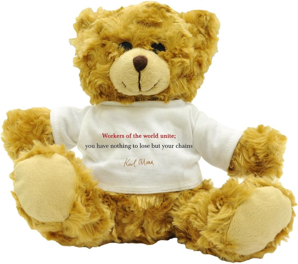 Workers of the - Karl Marx - Plush Teddy Bear