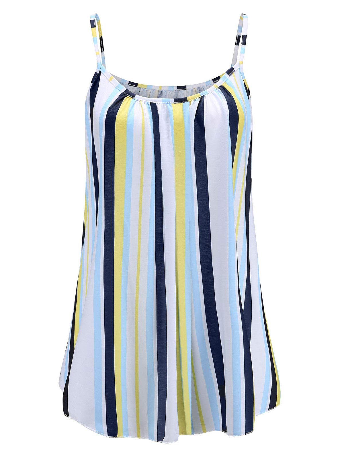 Plus Size Cami Basic Camisole Tank Top Womens T-Shirt