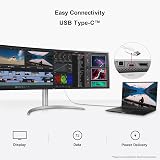 LG 49WQ95C UltraWide Monitor Curved 49 Inch 5120x1440 144Hz Nano IPS G-Sync view 6