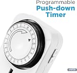 STATUS Timer Switch 24 Hour Segment Timer Light Switch White UK Plug 24HT16 view 2