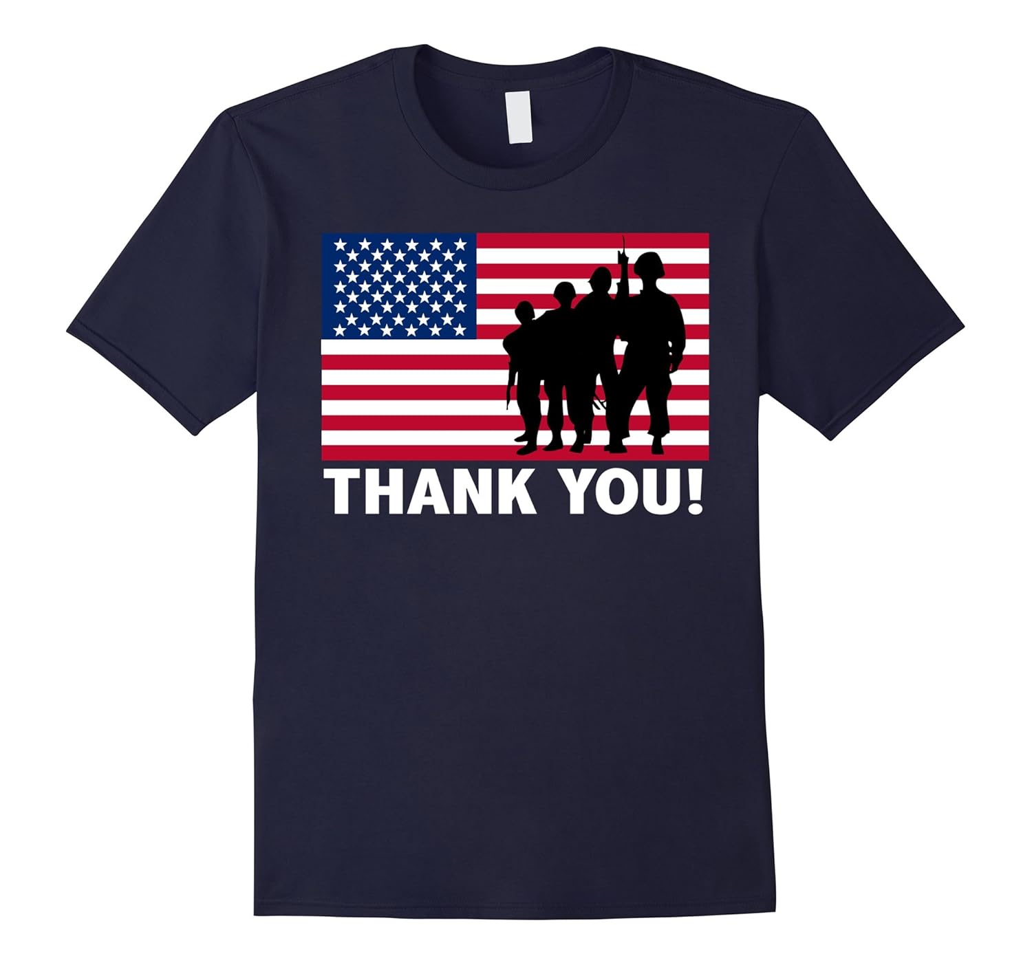 Thank You Veterans Patriotic TShirt Men Women Kids-ANZ