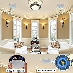Herdio 4” HCS418 160 Watts 2 Way Flush Mount in