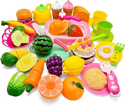 fake food play sets