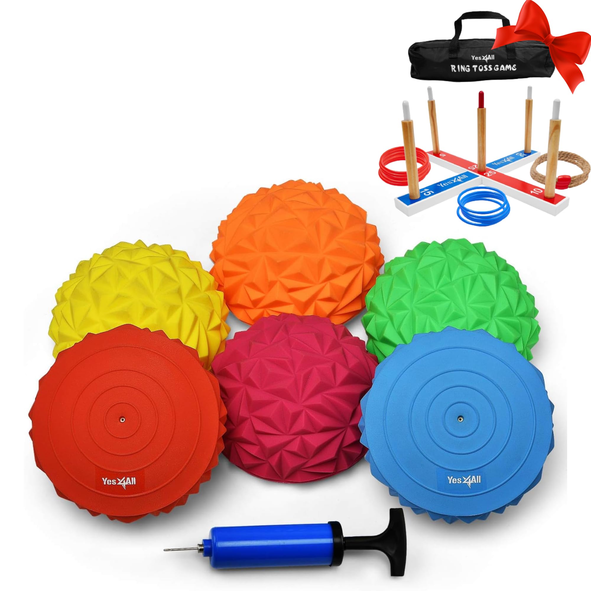 Hedgehog Balance Pods and Balance Disc, Balance Pods for Children and Adults, Obstacle Course for Dogs
