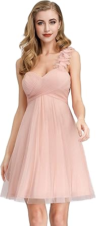 ever pretty one shoulder dress