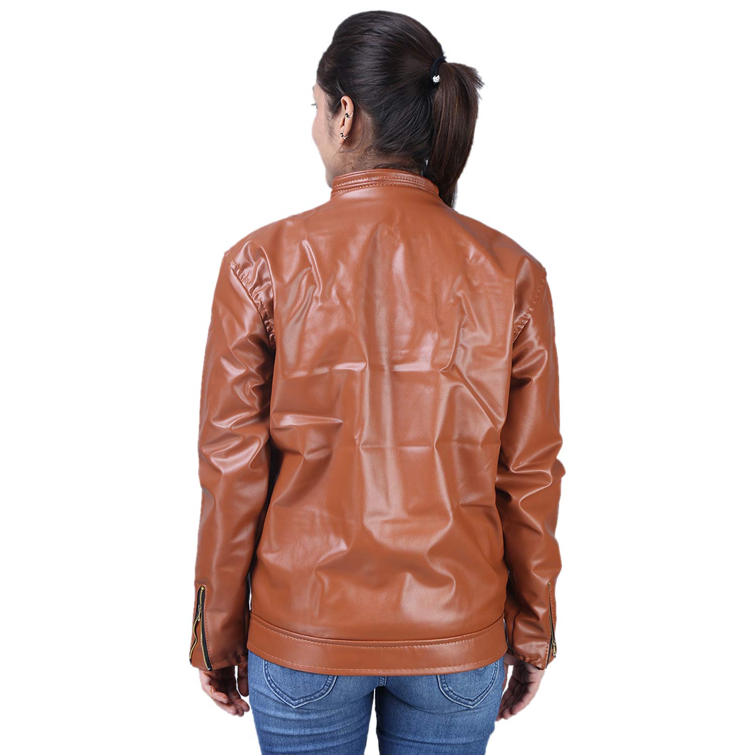 editlook women's sports jacket orange