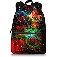 JeremySport TrendyMax Galaxy Pattern Grade Backpack for Elementary Kids