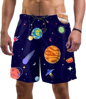 Lenergy Swim Shorts Planet Galaxy Swim 