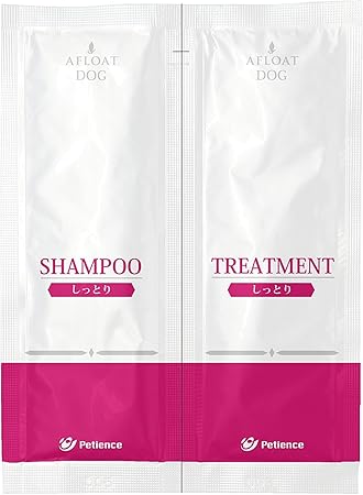 Amazon アフロートドッグ しっとりシャンプー トリートメント お試しセット 15ml 5g ペティエンスメディカル ペット用品 通販