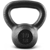 CAP Cast Iron Kettlebell Singles &amp; Sets, Wide Handle, Flat Base
