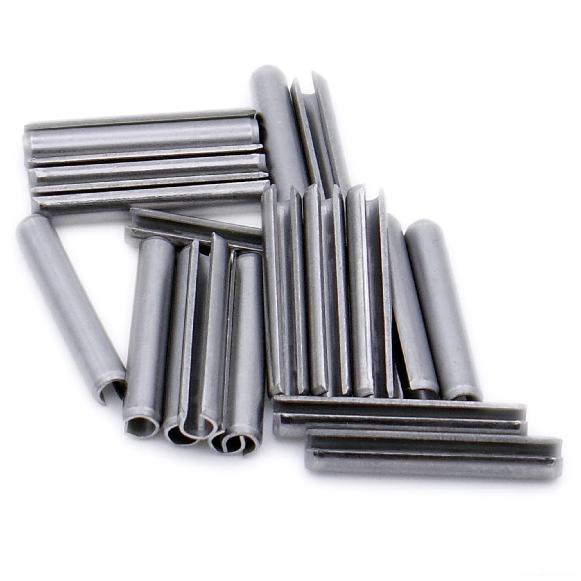 D5 (5mm x 8mm) Slotted Spring Pin (Heavy) - Stainless Steel (A1) (Pack of 20)