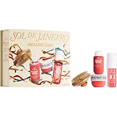 Sol de Janeiro Smooth &amp; Bright Solidays Bom Dia Routine Gift Set | A limited-edition set for visibly smooth skin with a sultry floral scent | $82 Value