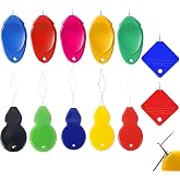 12PCS Automatic Needle Threaders Kit for Hand Sewing, Sewing Machine Needle Threader, Sewing Supplies Tool, Fits All Needle Sizes, Small Eye Easy Needle Threaders Tool for Sewing Machine Crafting