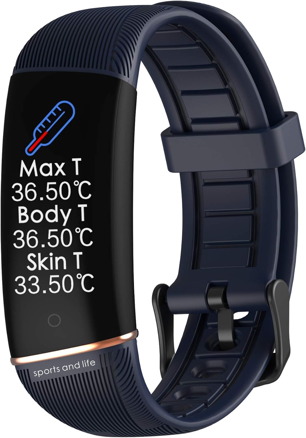 N3 ZELEK Smart Watch Body Temperature Smart Band Blood Pressure Monitor