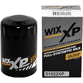 WIX 51522XP WIX XP Oil Filter Replacement, Built for Synthetic Oil - Compatible With AMC (82-86), Buick (80-11), Cadillac (77-11), GM (99-12), Saturn (93-10), Jeep (81-86), Isuzu (03-09), Saab (06-09)