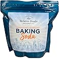 Baking soda (2 Lbs) for cooking, cleaning & More - Gluten Free sodium bicarbonate baking mix w/no preservatives - Aluminum free pure bulk baking soda for baking