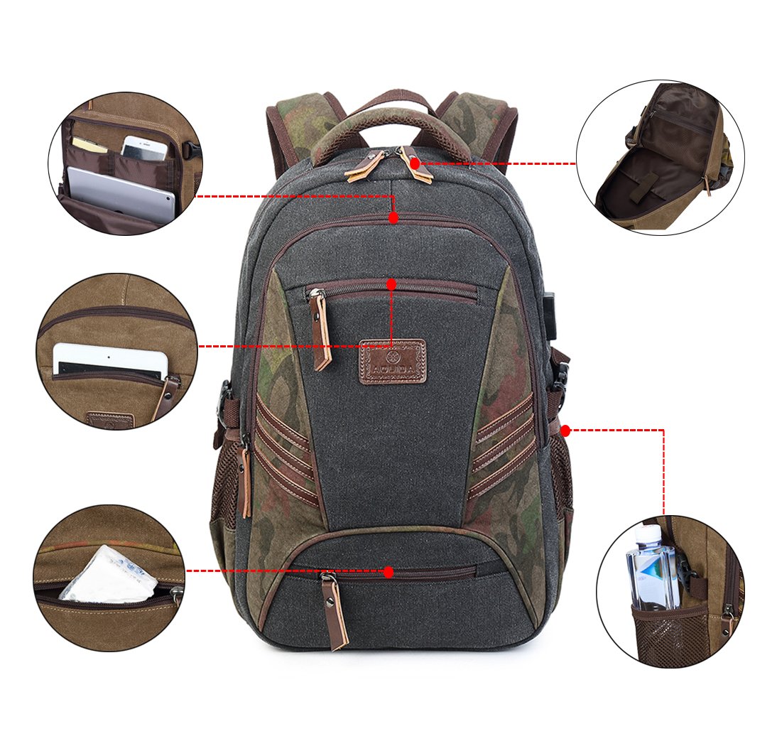 Sacs Scolaires Cartables Et Trousses Cartable Sac A Dos Camouflage Sac Ecole Sac A Dos Scolaire College Avec Port De Charge Usb Bleu Youngsoul Sac Dos Ado Garcon Fille Bagages Abctechnologies Gr