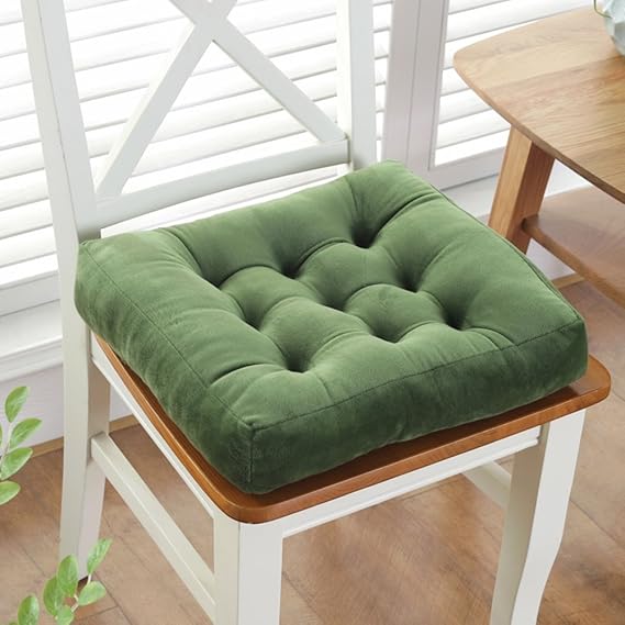 LJYY Chair cushion, Soft Velvet Chair Cushion, Breathable Seat Booster