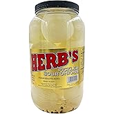 Herb's Pickled Sour Onions | Ready To Eat | 5 lb