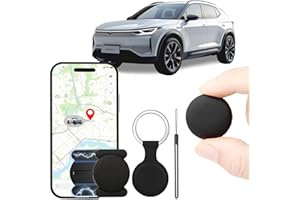 GPS Tracker for Cars – (Only Android) Strong Magnetic, No Monthly Fee, Waterproof, 365-Day Battery, Mini & Hidden Vehicle Tra