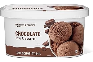 Amazon Grocery, Chocolate Ice Cream, 48 Fl Oz (Previously Amazon Fresh, Packaging May Vary)