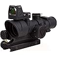 Trijicon 4x32mm ACOG Red LED Illuminated Adj .223 Crosshair Reticle TA51 Mount Red Dot Sight Black Optics