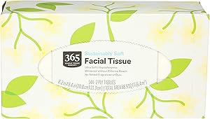 365 By Whole Foods Market, Facial Tissue, Sustainably Soft, 144 Count